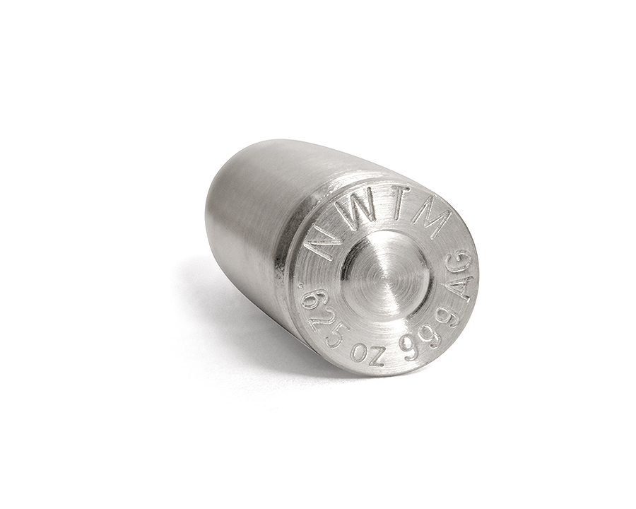 Silver Bullet - 1/2 Troy Oz .999 Fine Silver (9mm Hollow Point)